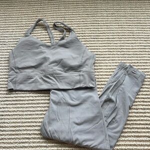 CRZ YOGA WORKOUT SET SIZE S/M IN TAN